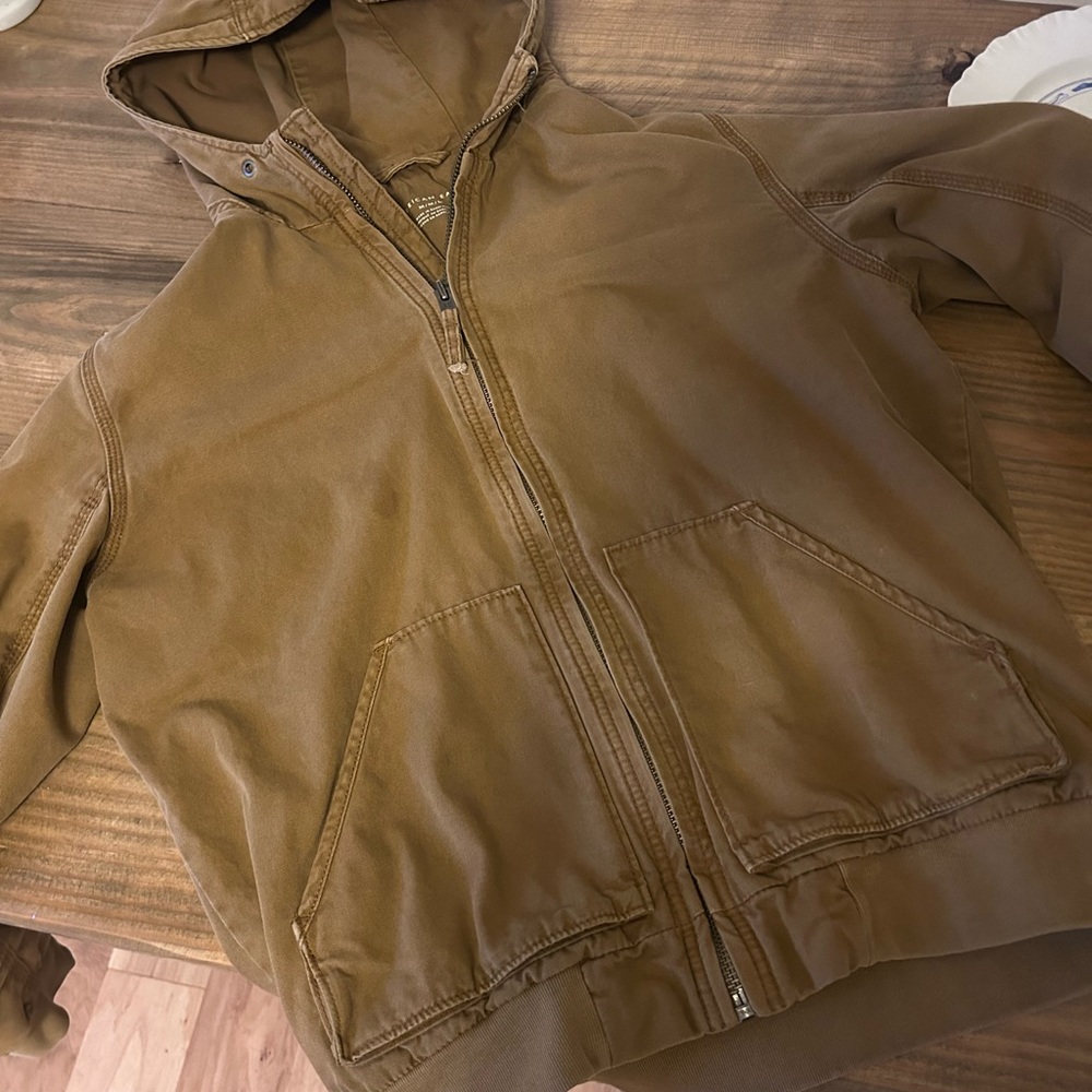American Eagle Brown Hooded Jacket